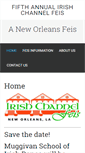 Mobile Screenshot of irishchannelfeis.com
